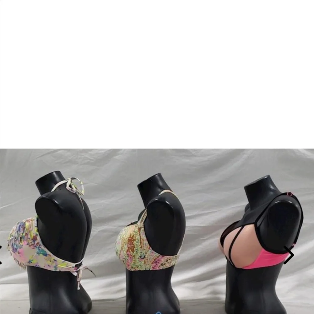 Victoria Secret Swim top 34DD lot of three - Picture 2 of 6
